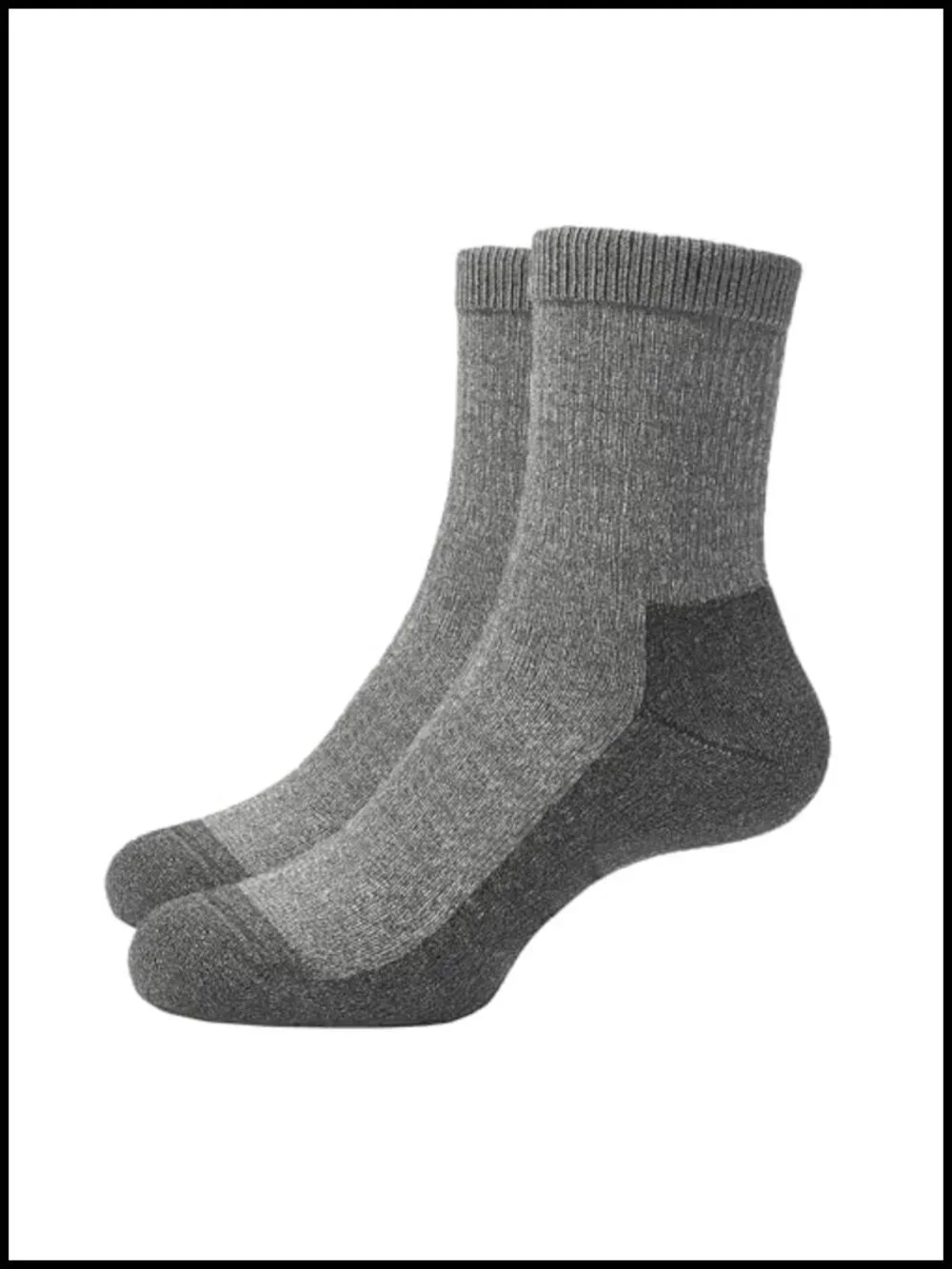Merino Wool Hiking Socks Thermal Heavy Cushion Warm Winter Trekking